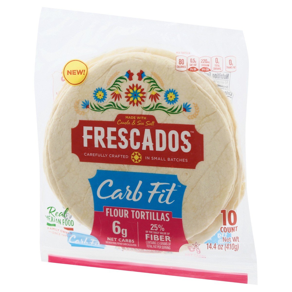 slide 9 of 9, Frescados Tortillas, 10 ct