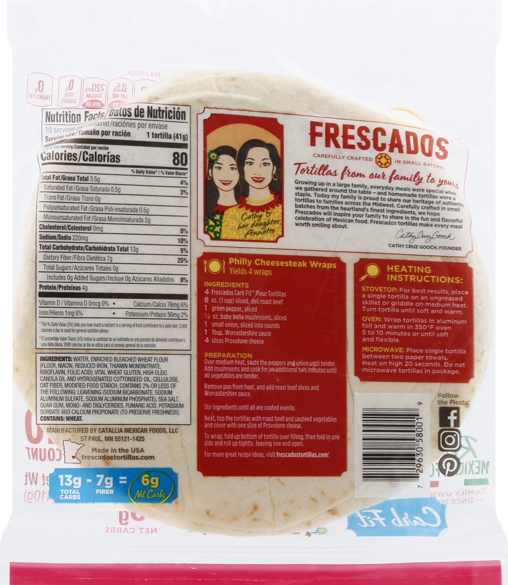 slide 8 of 9, Frescados Tortillas, 10 ct