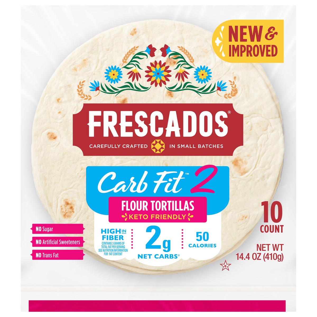 slide 1 of 9, Frescados Tortillas, 10 ct