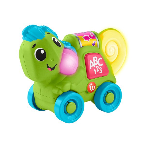 slide 10 of 17, Fisher Price FP Link Squad Crawl 'n Colors Chameleon, 1 ct