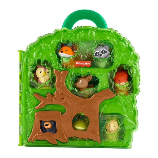 slide 10 of 17, LITTLE PEOPLE FP LP Forest Friends Carrying Case, 1 ct
