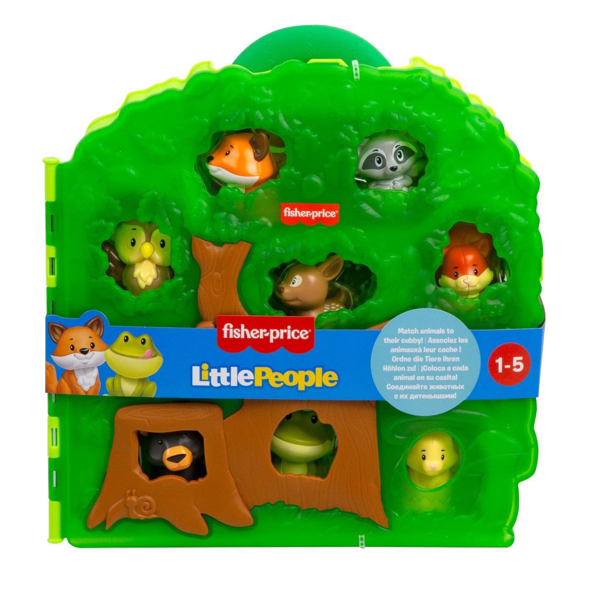 slide 1 of 17, LITTLE PEOPLE FP LP Forest Friends Carrying Case, 1 ct