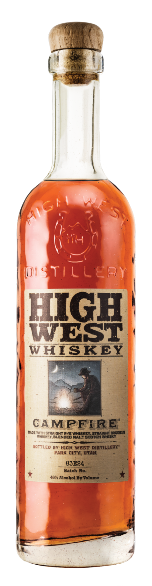 slide 1 of 1, High West Campfire Whiskey, 375 mL Bottle, 92 Proof, 12.68 fl oz