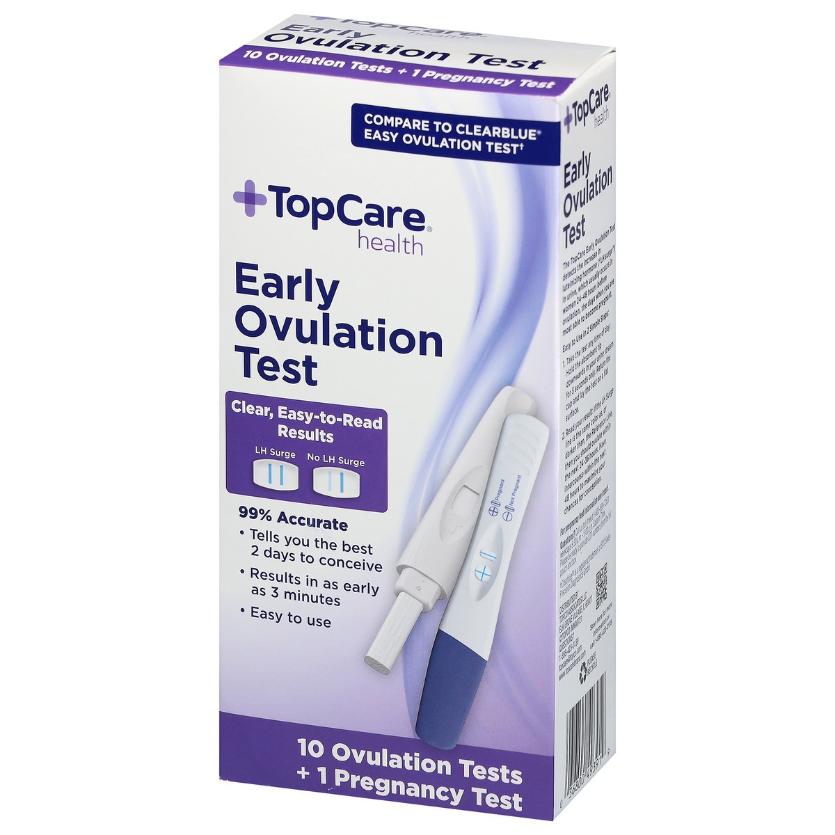 slide 3 of 9, TopCare Health Early Ovulation Test 11 pcs, 1 ct