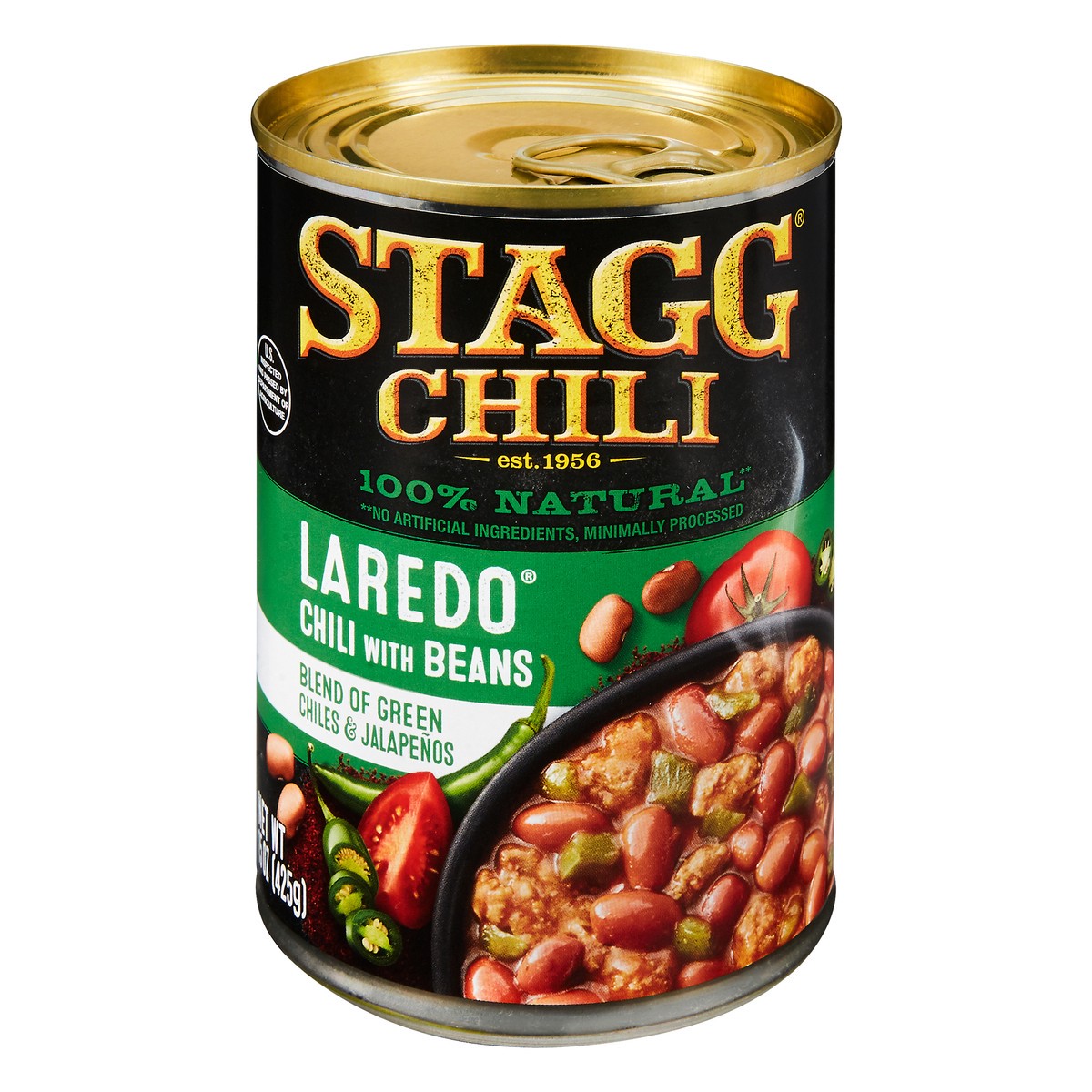 slide 11 of 12, Stagg Laredo Chili with Beans 15 oz. Pull-Top Can, 15 oz