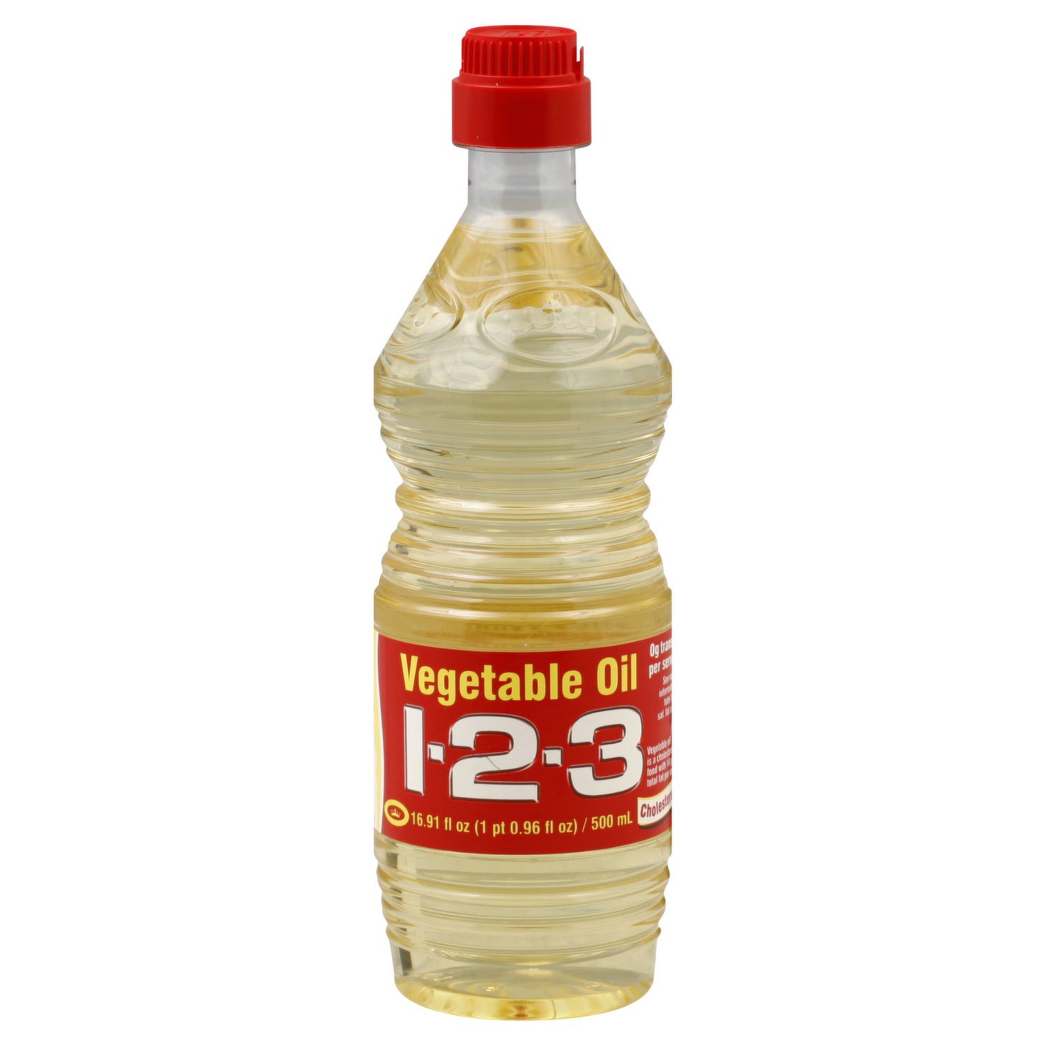 slide 1 of 2, 1-2-3 Vegetable Oil, 16.9 oz