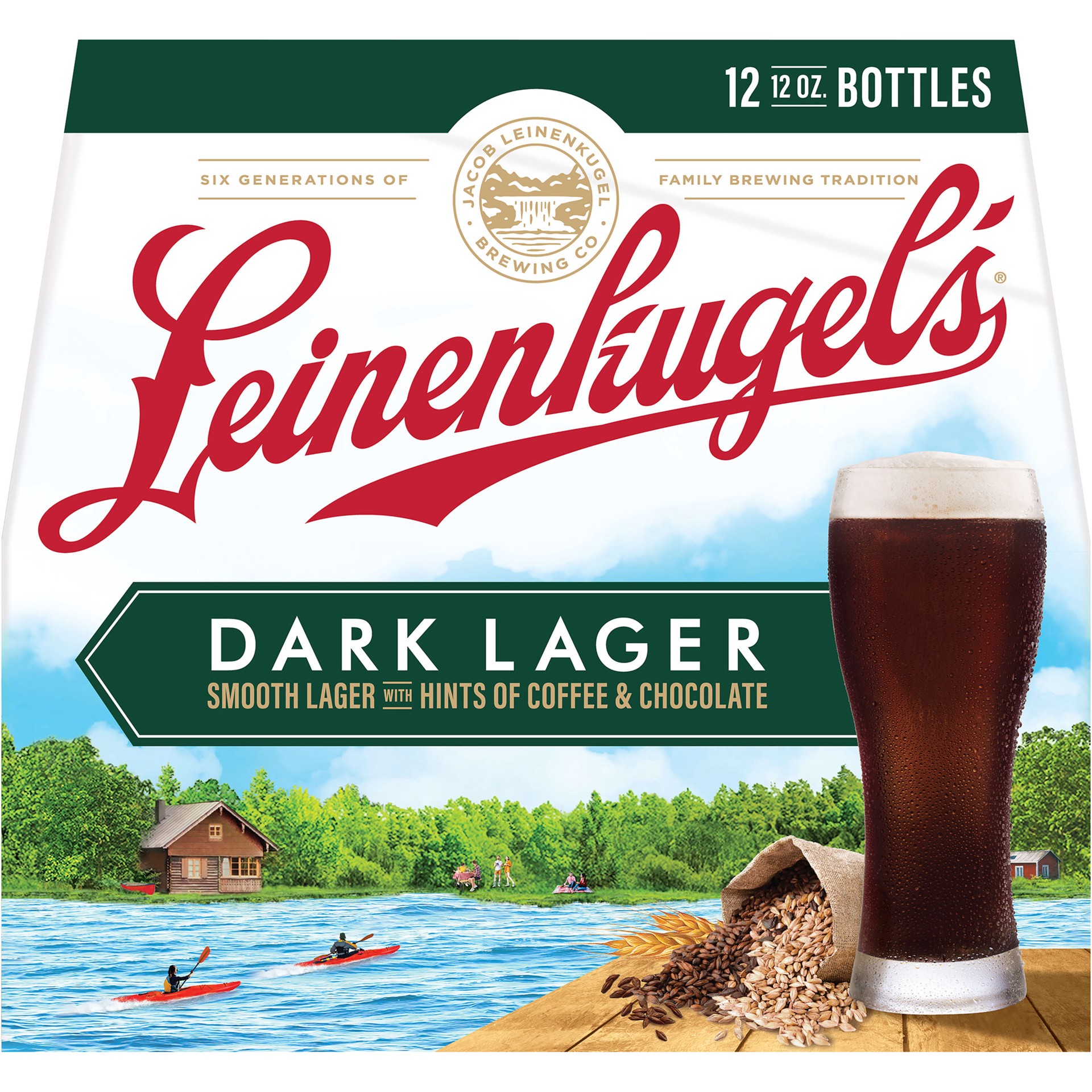 slide 2 of 5, Leinenkugel's Leinenkugel Lager Creamy Dark 12Pk, 144 fl oz