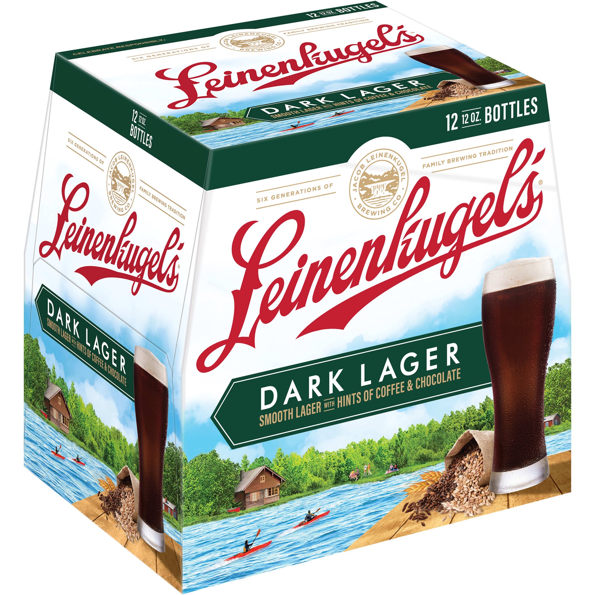 slide 3 of 5, Leinenkugel's Leinenkugel Lager Creamy Dark 12Pk, 144 fl oz