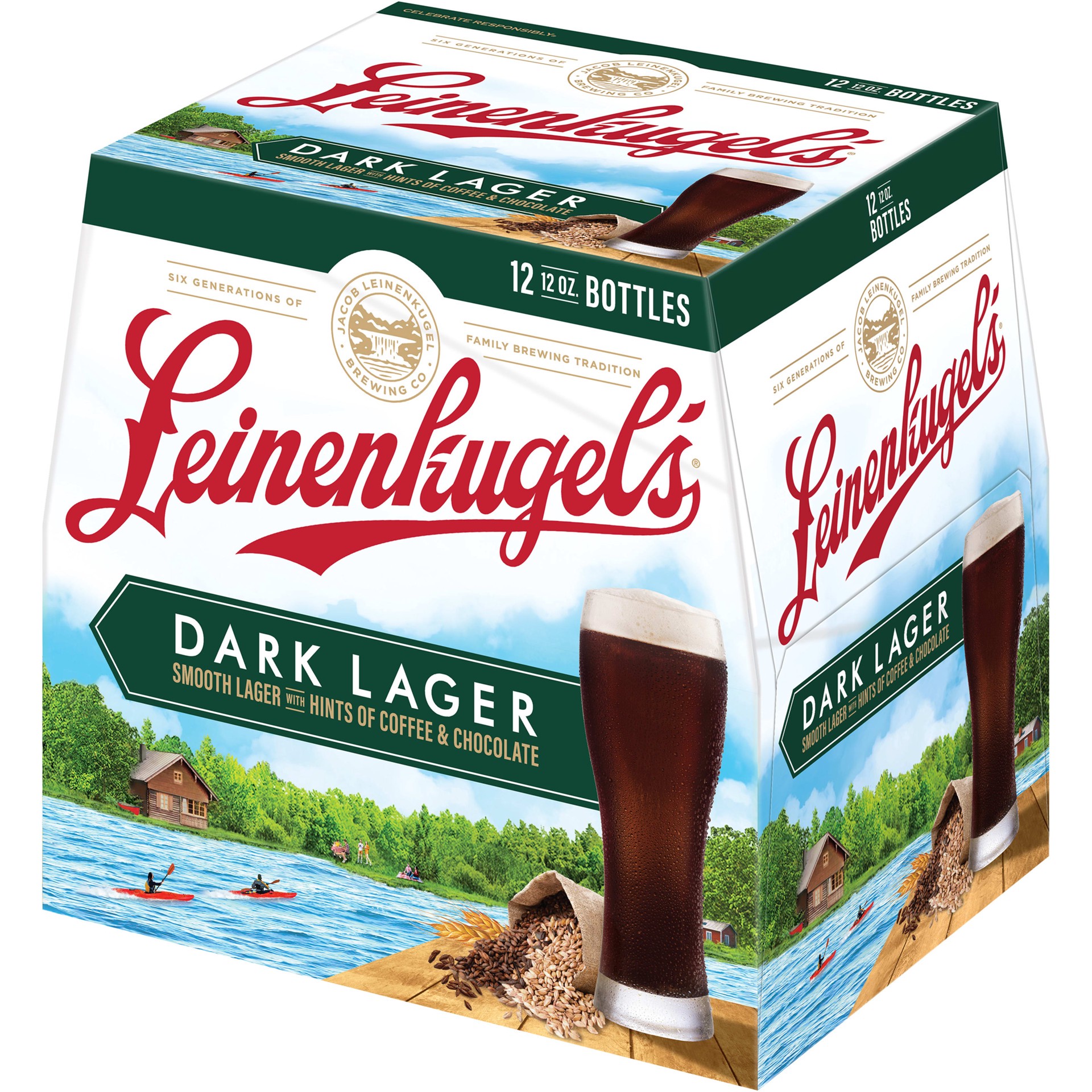 slide 4 of 5, Leinenkugel's Leinenkugel Lager Creamy Dark 12Pk, 144 fl oz