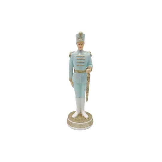 slide 1 of 3, 9.25" Blue & Gold Soldier Boy Tabletop Decor By Ashland, 9.25 in