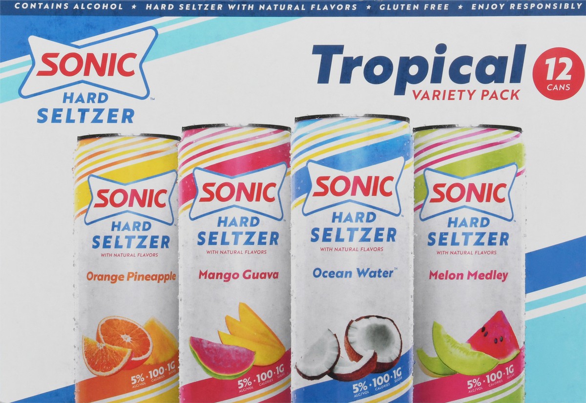 slide 13 of 14, Sonic Tropical Variety, 12 fl oz