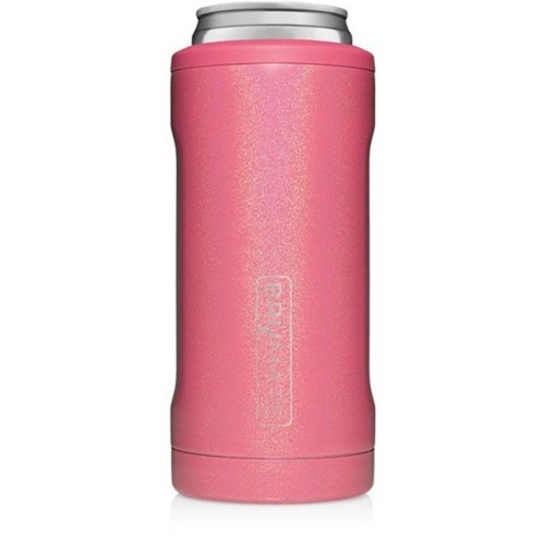 slide 1 of 1, BrüMate Glitter Pink Hopsulator Slim Can Cooler, 1 ct