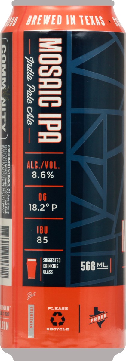 slide 6 of 7, Community Beer Co Beer 19.2 oz, 19 oz