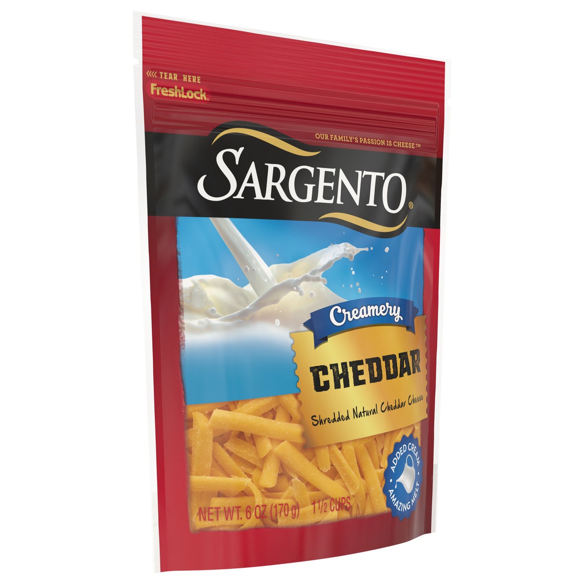 slide 6 of 7, Sargento Shredded Cheese, 6 oz