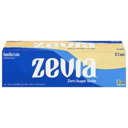 Zevia Zero Vanilla Coke Soda