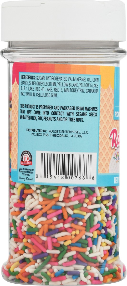 slide 4 of 13, Rouses Markets Rainbow Sprinkles 7 oz, 7 oz