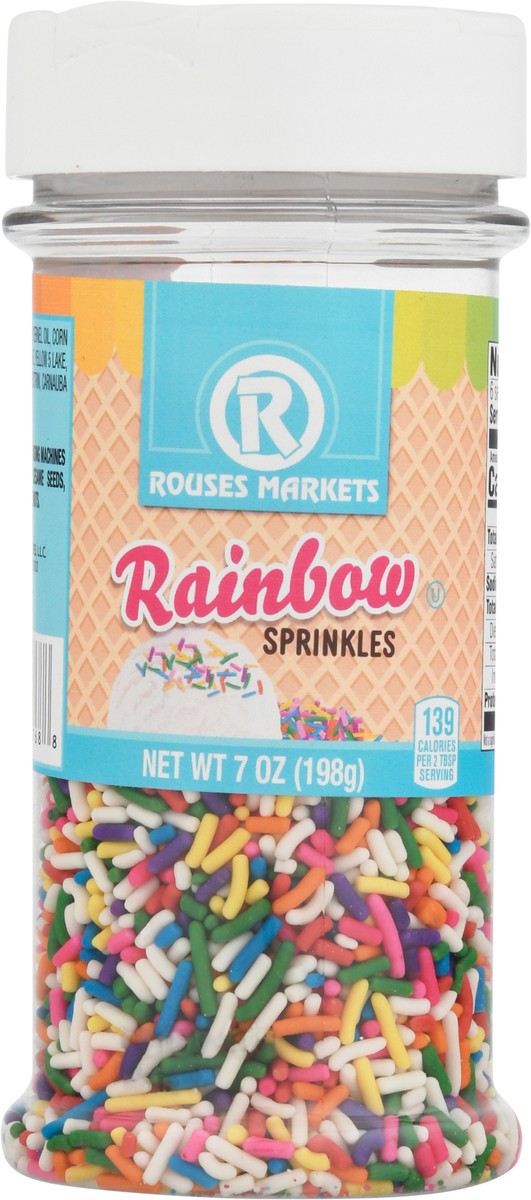 slide 5 of 13, Rouses Markets Rainbow Sprinkles 7 oz, 7 oz