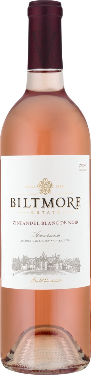 slide 3 of 9, Biltmore American Zinfandel Blanc de Noir, 750 ml