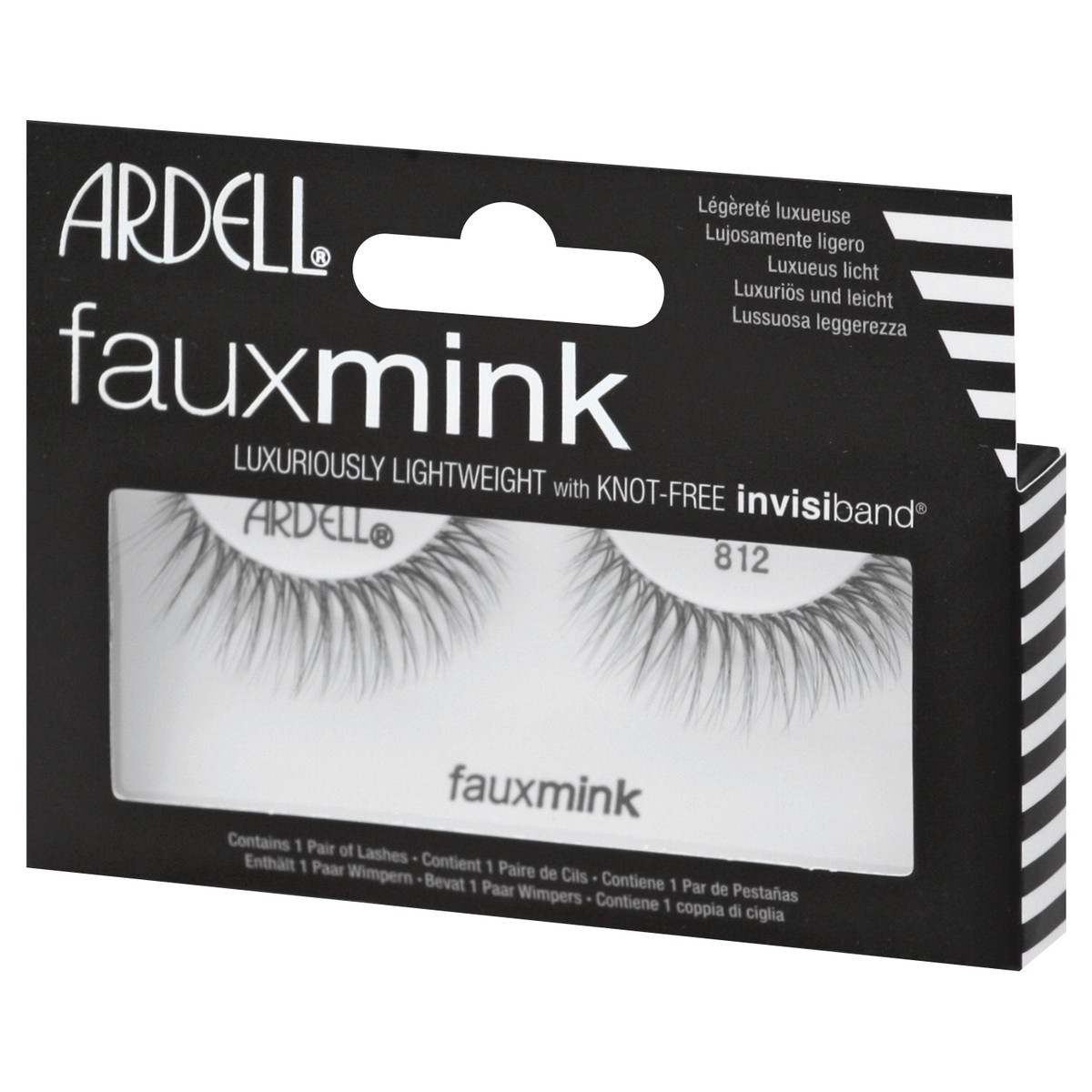 slide 3 of 8, Ardell Faux Mink 812 Lashes - 2 Count, 1 ct