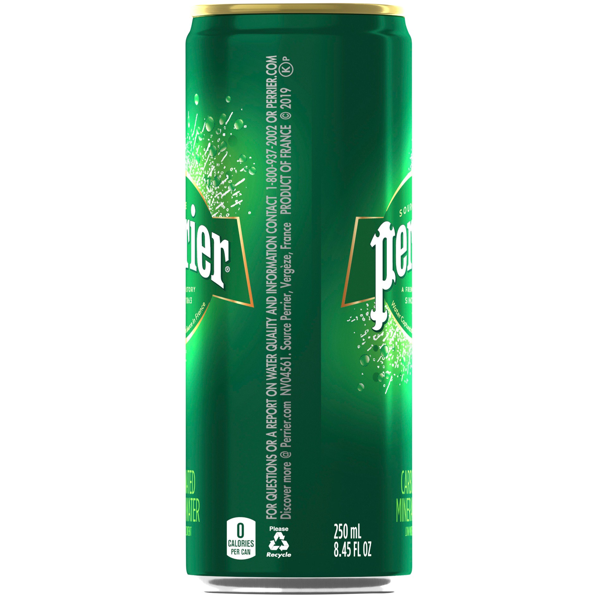 slide 8 of 10, PERRIER Lime Flavored Carbonated Mineral Water - 8.45 oz, 8.45 oz