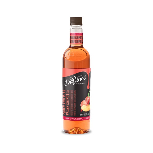 slide 1 of 1, DaVinci Espresso Syrup Peach Chipotle, 750 ml