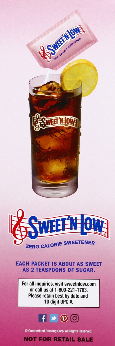 slide 6 of 6, Sweet'N Low Zero Calorie Sweetener 400 ea, 400 ct