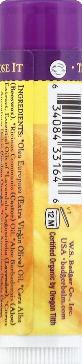 slide 2 of 3, Badger Lip Balm 0.15 oz, 0.15 oz