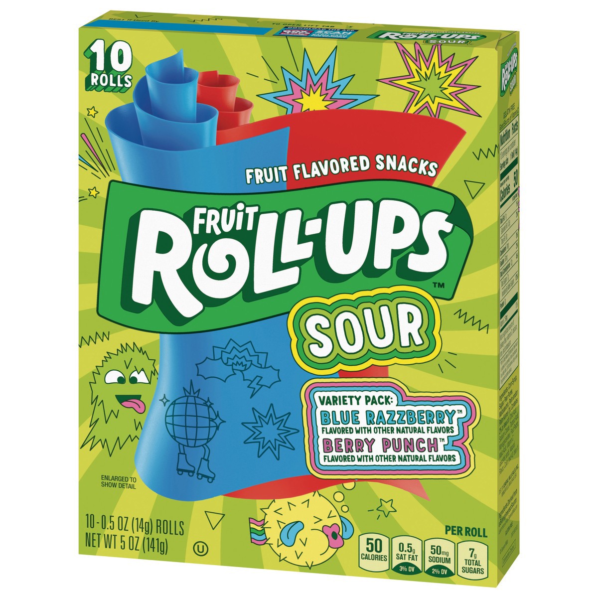 slide 13 of 14, Betty Crocker Fruit Rollups Sour, 5 oz