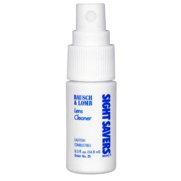 slide 1 of 1, Bausch & Lomb Lens Cleaner, 0.5 oz