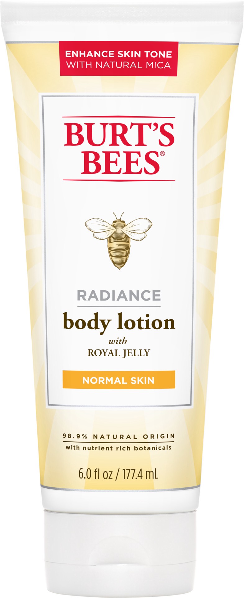 slide 1 of 2, Burt's Bees Radiance Body Lotion with Royal Jelly, 6 Oz, 6 fl oz