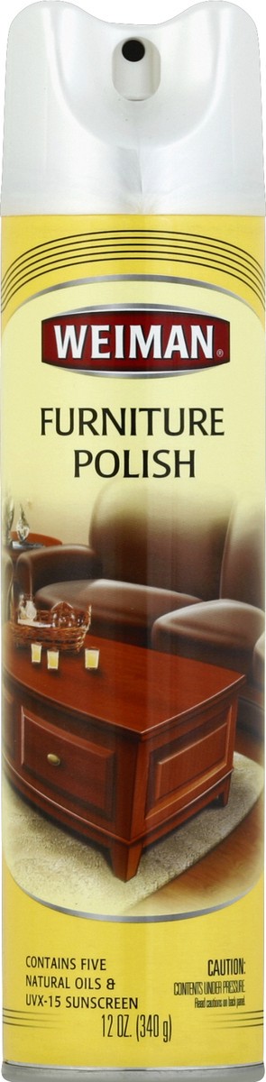 slide 2 of 2, Weiman Furniture Polish 12 oz, 12 oz