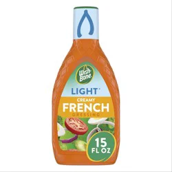 Wish-Bone Light Creamy French Salad Dressing, 15 fl. oz.