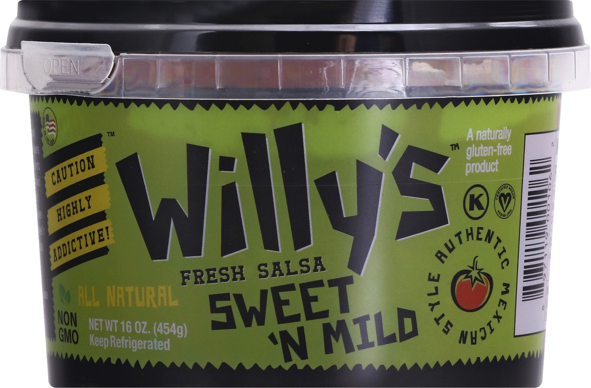 slide 9 of 11, Willy's Fresh Salsa Sweet 'N Mild, 16 oz