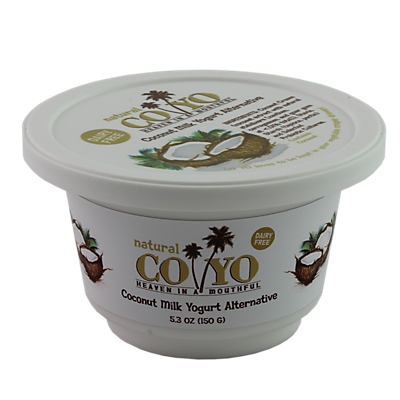 slide 1 of 1, Coyo Natural Coconut Milk Yogurt Alternative, 5.3 oz