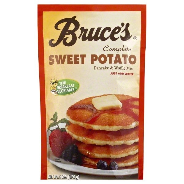 slide 1 of 1, Bruce's Sweet Potato Pancake & Waffle Mix, 6 oz