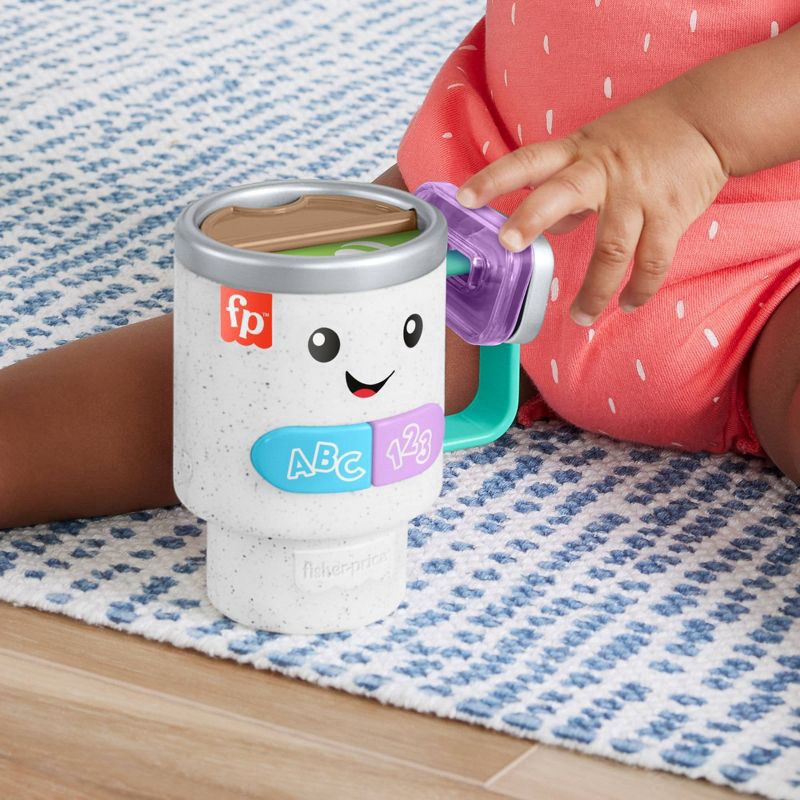 slide 4 of 6, Fisher Price Fisher-Price Laugh & Learn Wake Up & Learn Coffee Mug, 1 ct