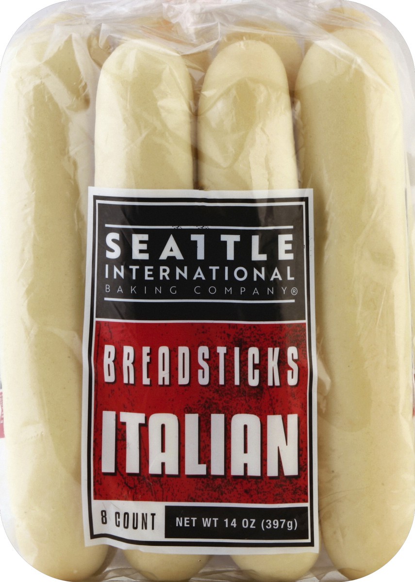 slide 2 of 5, Seattle Sourdough Baking Co. Breadsticks, Italian, 8 ct