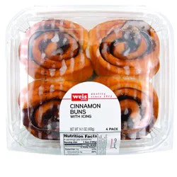 Weis Quality Cinnamon Buns