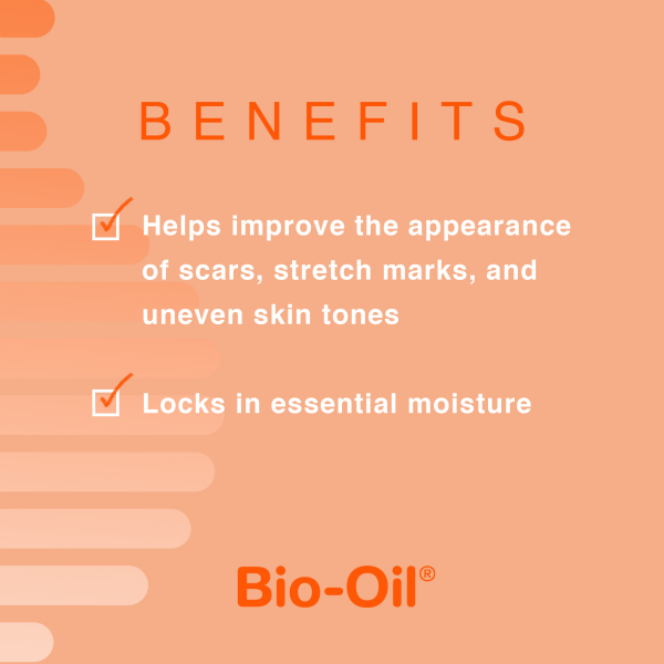slide 2 of 22, Bio-Oil Skincare Body Oil with Vitamin E, Serum for Scars and Stretch Marks, Face and Body Moisturizer for Sensitive Dry Skin, Dermatologist Recommended, Non-Comedogenic, For All Skin Types, 2 oz, 2 fl oz