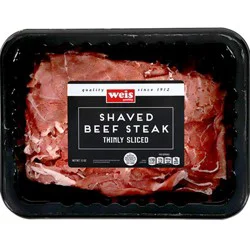 Weis Quality Shaved Beef Sandwich Steaks