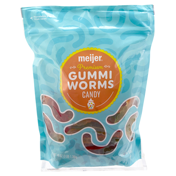 Meijer Gummi Worms 48 oz | Shipt