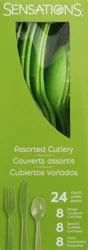 Sensations Fresh Green Cutlery Assortment