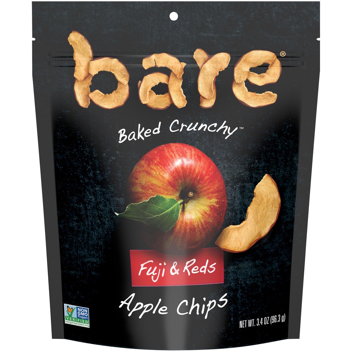 slide 3 of 3, Baba Ana Bare Baked Crunchy Apple Chips Fuji & Reds 3.4 Oz, 3.4 oz