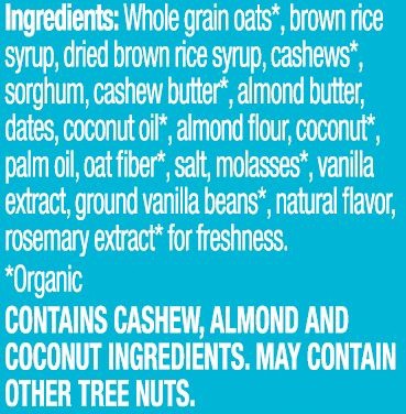 slide 7 of 7, Kashi Coconut Cashew Macaroon Chewy Nut Butter Bars, 5 ct; 1.23 oz