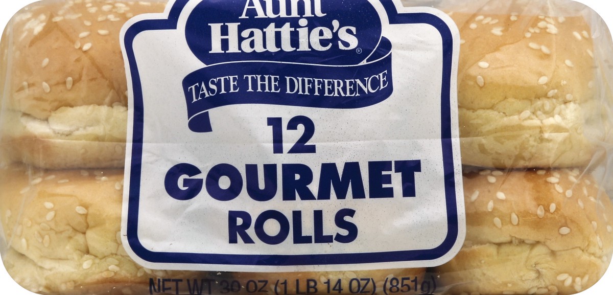 slide 1 of 5, Aunt Hatties Rolls 12 ea, 12 ct