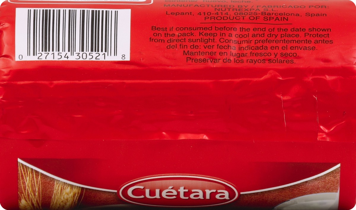 slide 5 of 6, Cuétara Cookies 3.52 oz, 1 ct