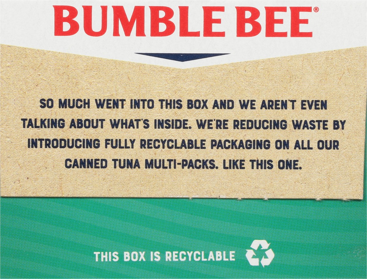 slide 9 of 9, Bumble Bee Chunk Light Tuna in Water 4 - 5 oz Cans, 4 ct