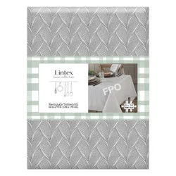 Lintex Home Collection Rectangle Anais Tablecloth - Grey