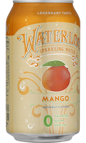 slide 1 of 1, Waterloo Mango Sparkling Water Single Can - 12 oz, 12 oz