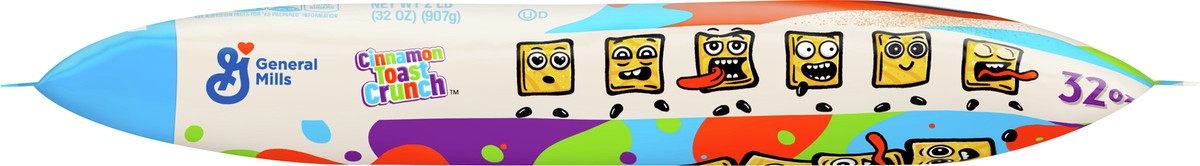 slide 9 of 14, Cinnamon Toast Crunch Breakfast Cereal, Crispy Cinnamon Cereal, Value Bag, 32 oz, 2 lb